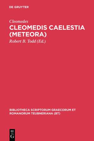 Caelestia de Cleomedes