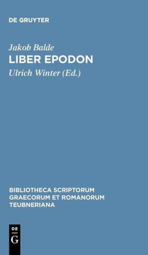 Liber Epodon de Jakob Balde