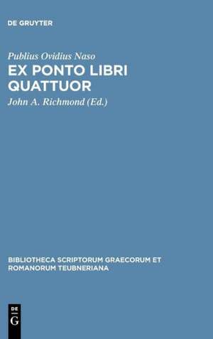 Ex Ponto Libri Quattuor de P. Ovidius Naso