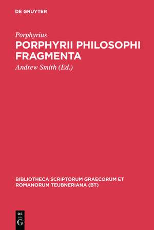 Fragmenta de Porphyrius Philosophus