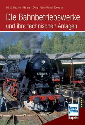 Die Bahnbetriebswerke und ihre technischen Anlagen de Günter Fechner