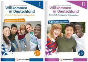 Willkommen in Deutschland - Deutsch als Zweitsprache für Jugendliche - Selbstständig üben I + II de Birgitta Reddig-Korn