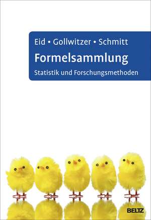 Formelsammlung Statistik und Forschungsmethoden de Michael Eid