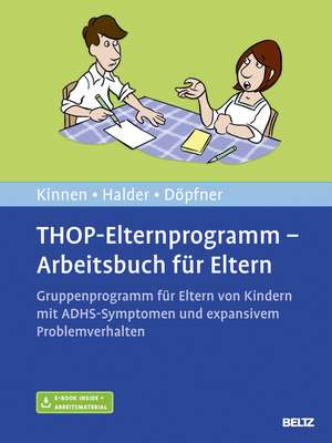 THOP-Elternprogramm - Arbeitsbuch für Eltern de Claudia Kinnen