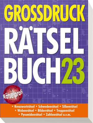 Großdruck-Rätselbuch 23