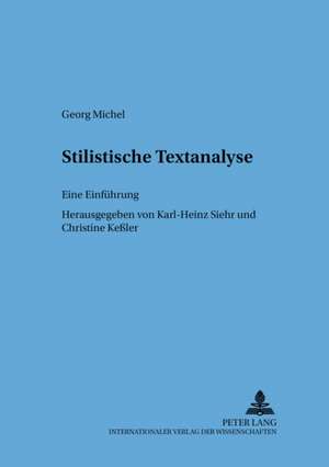 Stilistische Textanalyse de Georg Michel