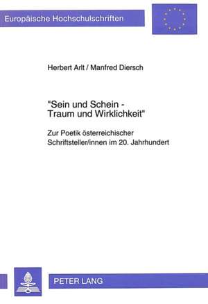 -Sein Und Schein - Traum Und Wirklichkeit-