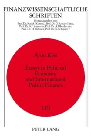 Essays in Political Economy and International Public Finance