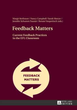 Feedback Matters de Margit Reitbauer