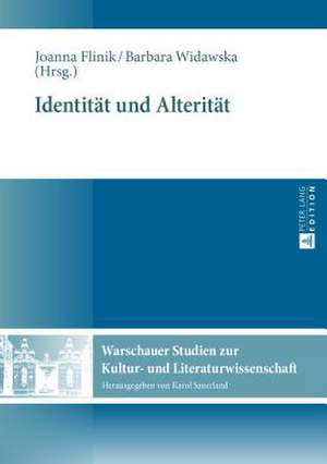 Identitaet Und Alteritaet: Rechtsschutz Des Schwaecheren Subjekts Im Privatrecht de Joanna Flinik