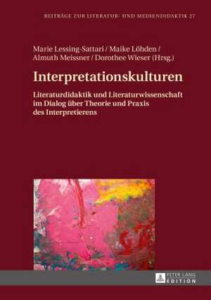 Interpretationskulturen de Marie Lessing-Sattari