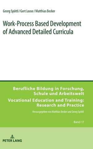 Work-Process based Curriculum Developm. de Matthias Becker