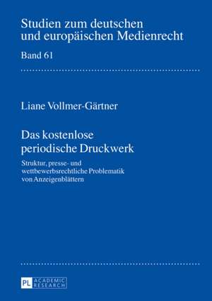 Das Kostenlose Periodische Druckwerk: Cronicas, Literatura y Cine de Liane Vollmer-Gärtner