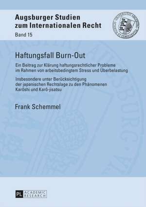 Haftungsfall Burn-Out de Frank Schemmel