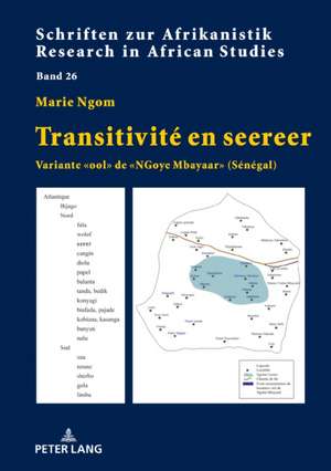 Transitivité en seereer de Marie Ngom