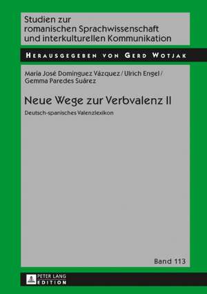 Neue Wege Zur Verbvalenz II de Gemma Paredes Suarez