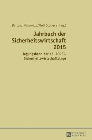 Jahrbuch Der Sicherheitswirtschaft 2015