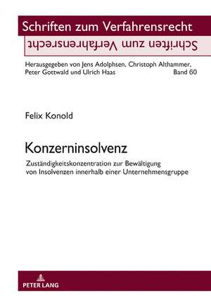 Konzerninsolvenz de Felix Konold