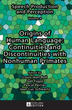 Origins of Human Language de Boee, Louis-Jean