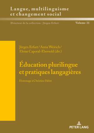 Éducation plurilingue et pratiques langagières