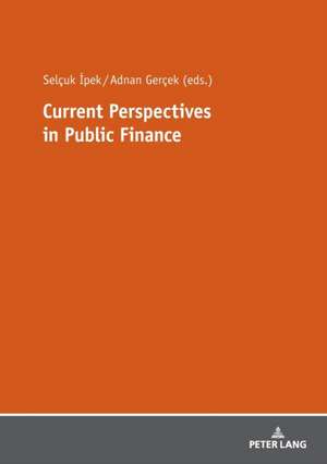 Current Perspectives in Public Finance