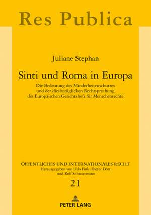 SINTI UND ROMA EUROPA DIE BEDEUTUNG DH de Juliane Stephan