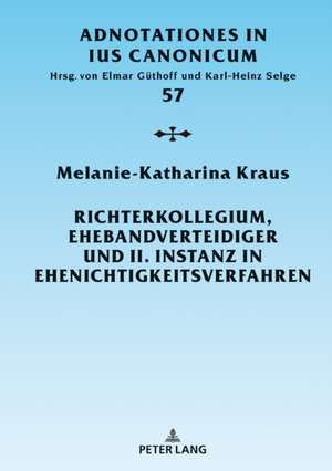 RICHTERKOLLEGIUM EHEBANDVERTEIDIGER UNH de Melanie-Katharina Kraus