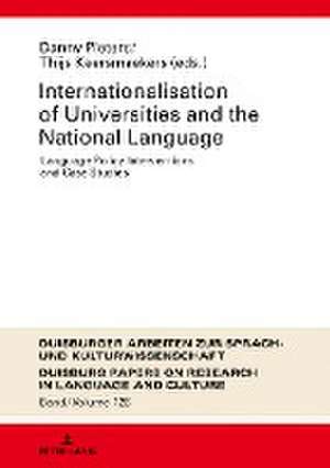 Internationalization of Universities and the National Language