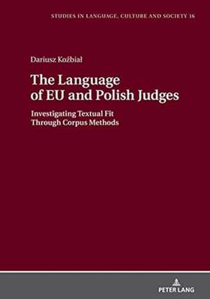 Language of EU and Polish Judges de Dariusz Kozbial