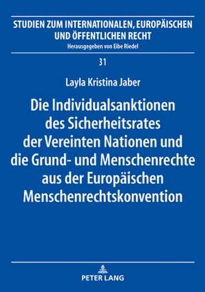 DIE INDIVIDUALSANKTIONEN DES SICHERHEIH de Layla Kristina Jaber