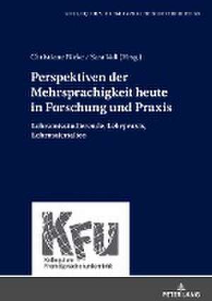 Perspektiven der Mehrsprachigkeit heute in Forschung und Praxis de Christiane Fäcke