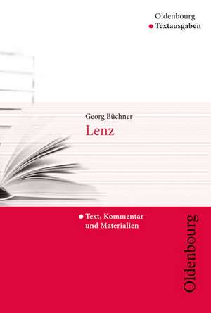 Lenz (Textausgaben) de Georg Büchner