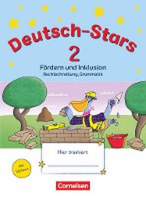 Deutsch-Stars - Allgemeine Ausgabe. 2. Schuljahr - Fördern und Inklusion de Ruth Dolenc-Petz