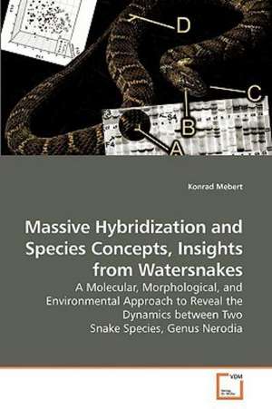 Massive Hybridization and Species Concepts, Insights from Watersnakes de Konrad Mebert