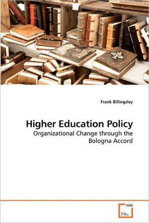 Higher Education Policy de Frank Billingsley