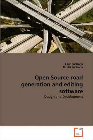 Open Source road generation and editing software de Kurteanu Egor