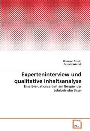 Experteninterview und qualitative Inhaltsanalyse de Romano Streit