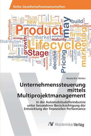 Unternehmenssteuerung mittels Multiprojektmanagement de Nicola Eric Welker