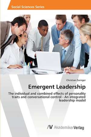 Emergent Leadership de Zwinger Christian