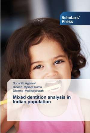 Mixed dentition analysis in Indian population de Sonahita Agarwal