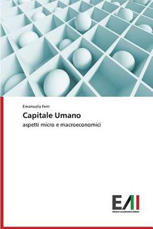 Capitale Umano de Emanuela Ferri