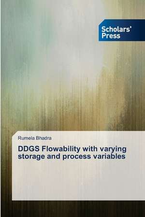 Ddgs Flowability with Varying Storage and Process Variables: Youth & Parents Challenges de Rumela Bhadra