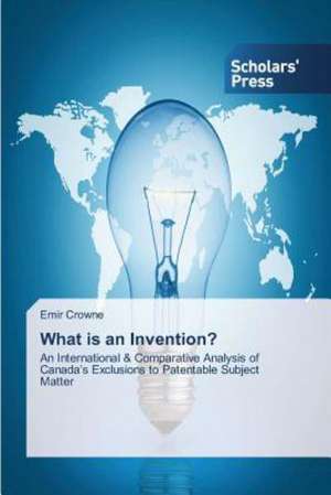 What Is an Invention?: Second-Generation Entrepreneurs de Emir Crowne