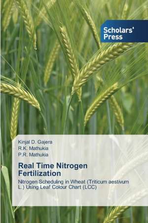 Real Time Nitrogen Fertilization de Kinjal D. Gajera