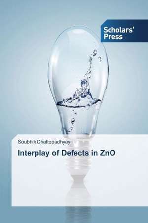 Interplay of Defects in Zno: Potential Corrosion Inhibitor for Metals de Soubhik Chattopadhyay