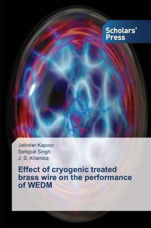 Effect of Cryogenic Treated Brass Wire on the Performance of Wedm: CEO Power and Firm Performance de Jatinder Kapoor