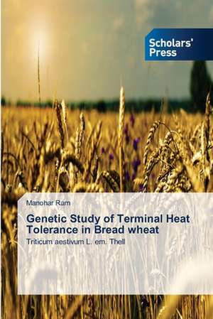 Genetic Study of Terminal Heat Tolerance in Bread Wheat: Prospects de Manohar Ram