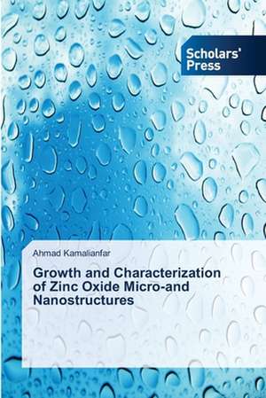 Growth and Characterization of Zinc Oxide Micro-And Nanostructures: Prior to and After Euro Adoption de Ahmad Kamalianfar