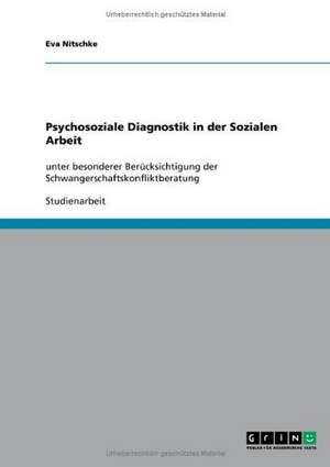 Psychosoziale Diagnostik in der Sozialen Arbeit de Eva Nitschke