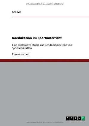 Koedukation im Sportunterricht